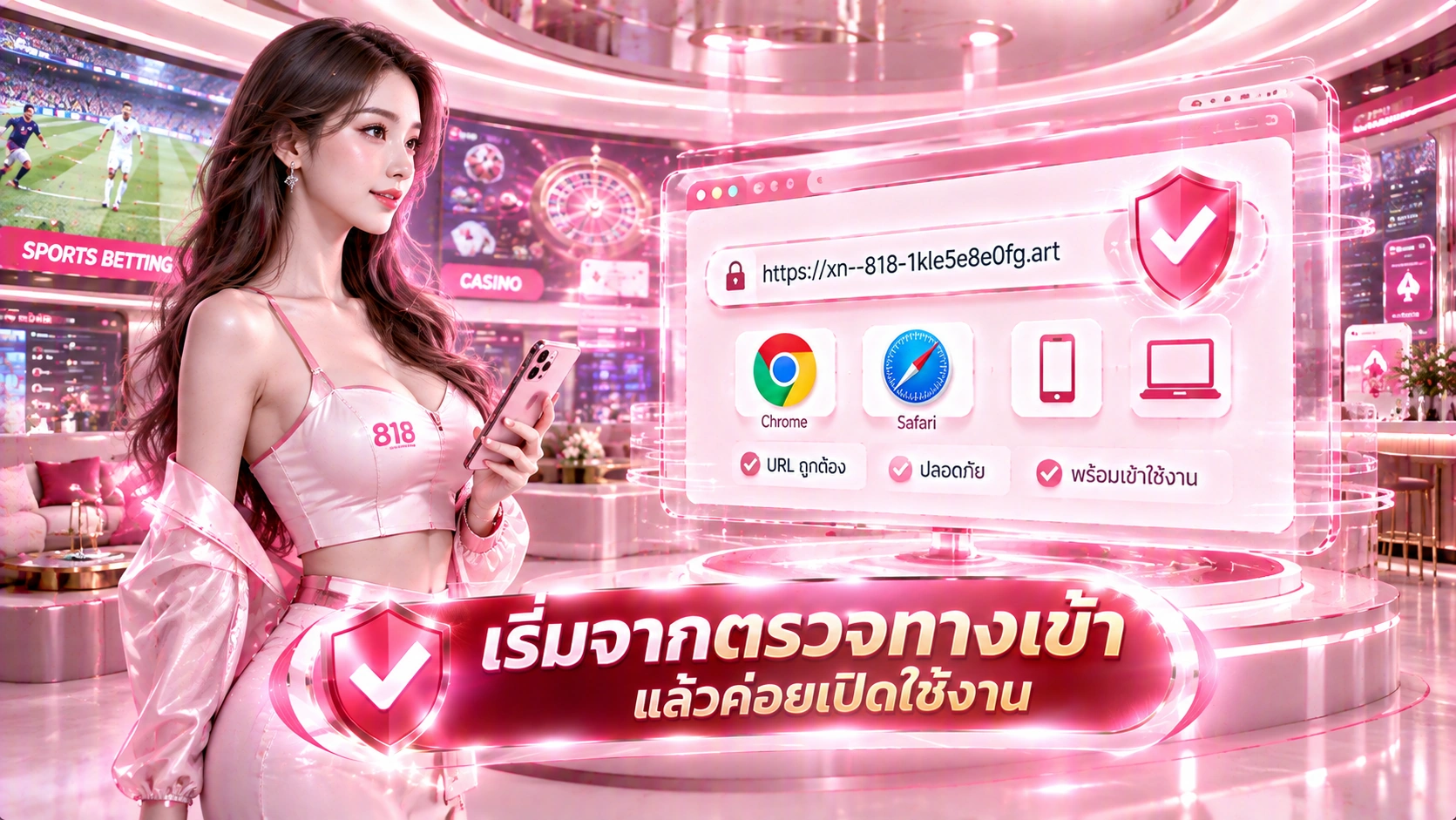 วิธีเข้า ดีจริง818