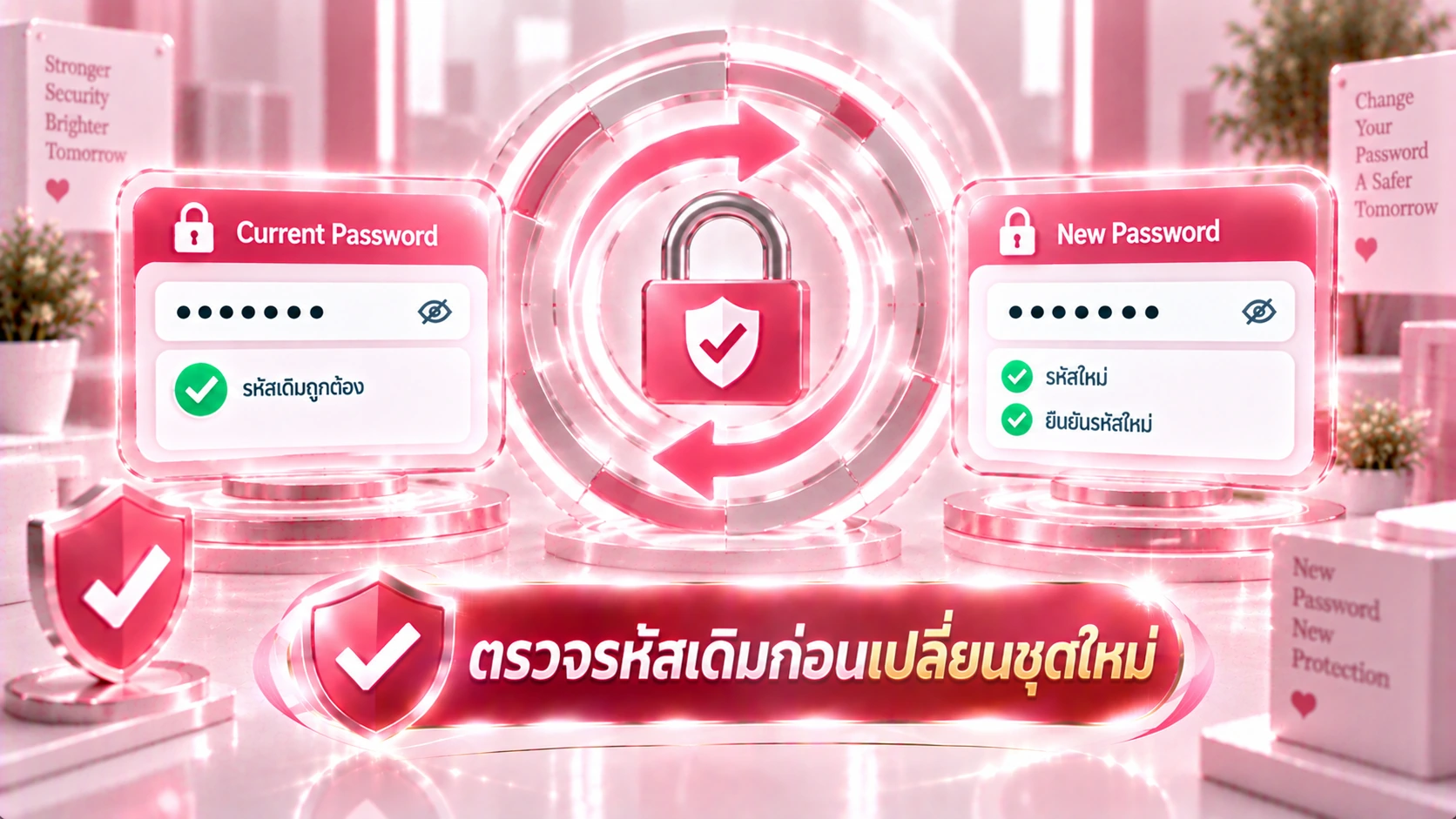 เปลี่ยนรหัสผ่าน ดีจริง818