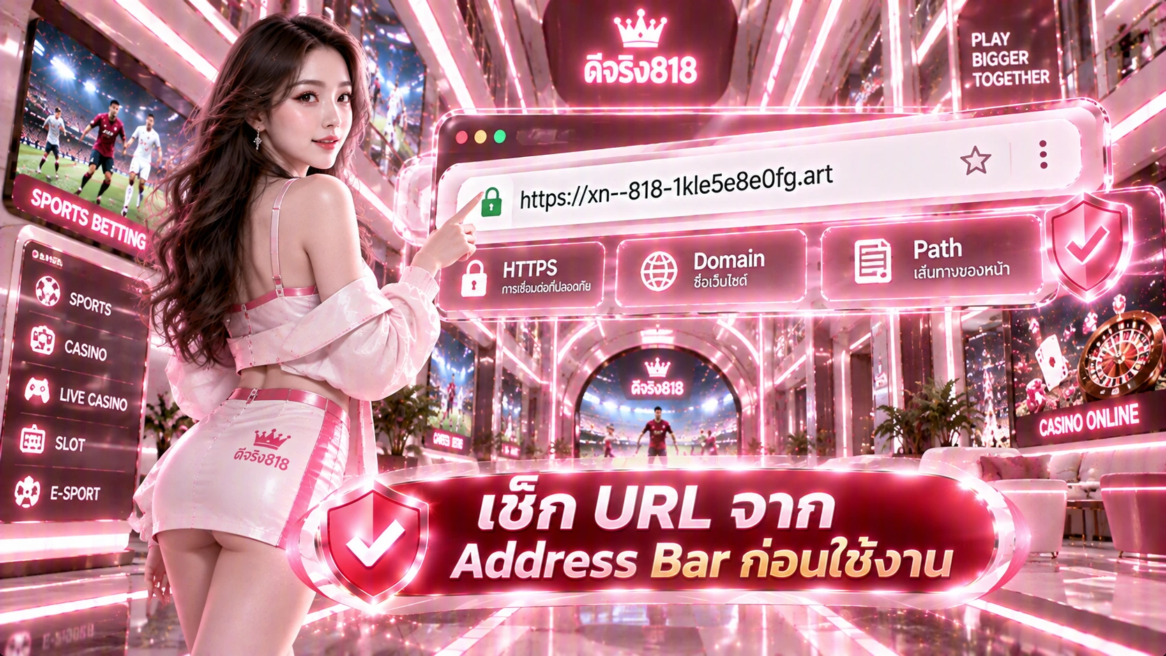 วิธีเช็ก URL ดีจริง818