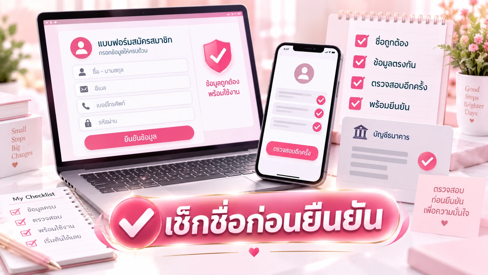 ชื่อสมัคร ดีจริง818 ต้องตรงกับบัญชีธนาคารไหม