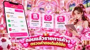 ดีจริง818 ถอนแล้วรายการค้าง